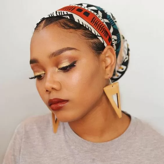 Low Bun With Bobby Pins