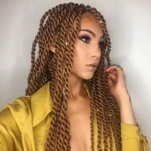 Golden Brown Rope Twists