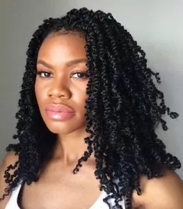 Shoulder Length Passion Twists
