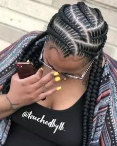 Angular Stitch Braids