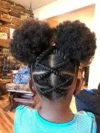 Double Buns With Twists