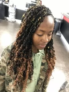 Blonde Ombre Passion Twists