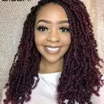 Dark Red Passion Twists
