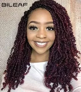 Dark Red Passion Twists