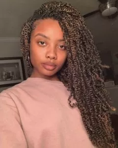 Golden Brown Passion Twists