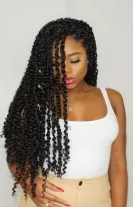 Long Medium-Sized Passion Twists