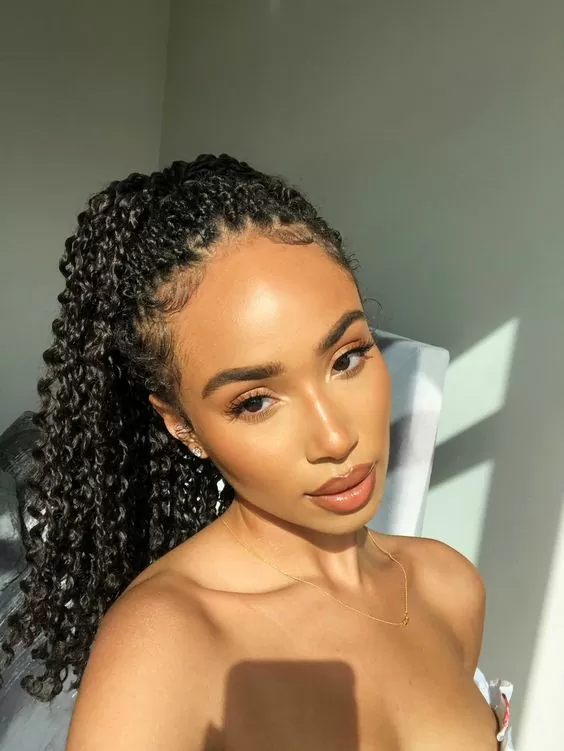 Chunky Passion Twists with Gold Beads