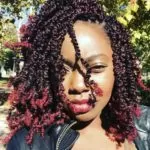 Red Ombre Passion Twists