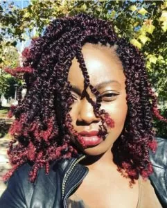 Red Ombre Passion Twists