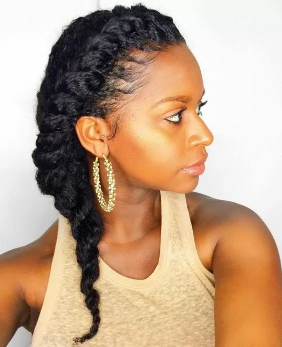 Box Braids High Ponytail