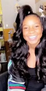 Half Up Half Down Wavy Ponytail