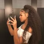 Voluminous Half Up High Ponytail