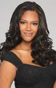 Invisible Braids With Big Bouncy Curls