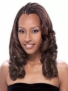 Invisible Braids With Big Curls