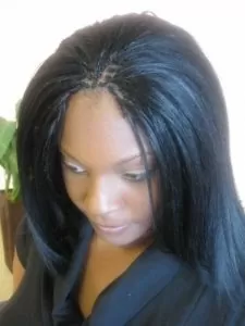 Invisible Braids With Straight Hair