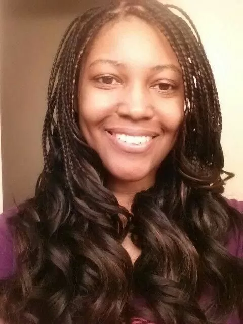 Invisible Braids With Large Loose Curls