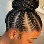 Braided High Bun