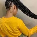 Braided High Ponytail