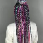 Multi-Colored Box Braids