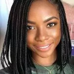 Shoulder Length Box Braids