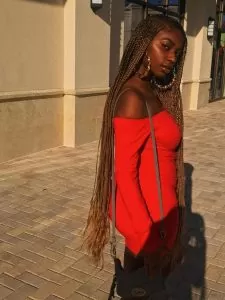 Ultra Long Brown Box Braids