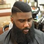 Juice Box Fade With Full Beard