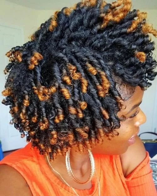 Tousled Finger Coils