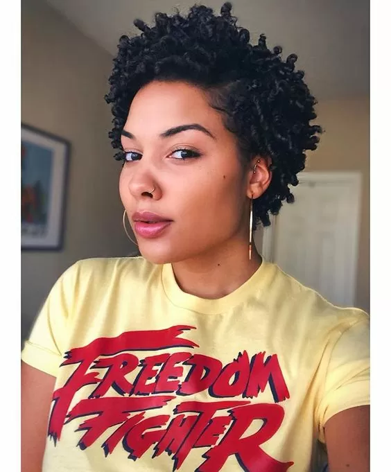 Tousled Finger Coils