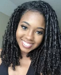 Finger Coils On Long Hair