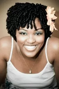 Finger Coils With Flower Accessory