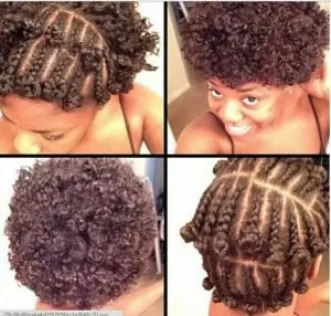 Flat Twist Out