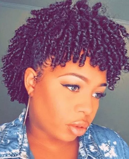 Tousled Finger Coils
