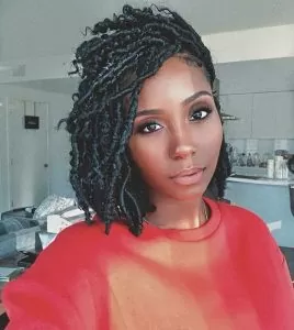 Shoulder Length Finger Coils