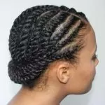 Simple Flat Twist Protective Style