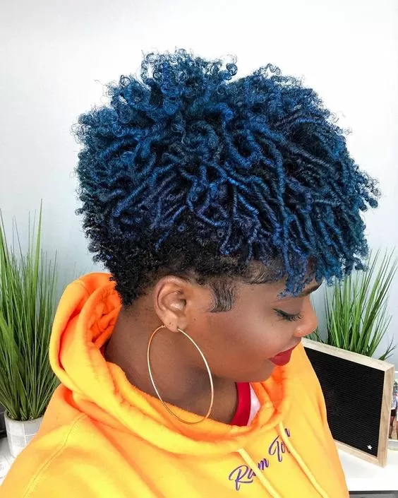 Tousled Finger Coils