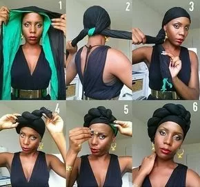 Fancy Head Wrap Style