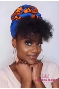 Head Wrap With Bangs