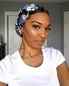 Low Bun Head Wrap