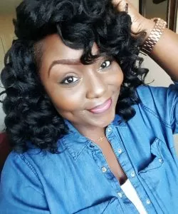Shoulder Length Curly Weave