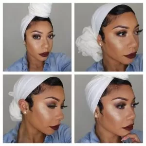 White Head Wrap
