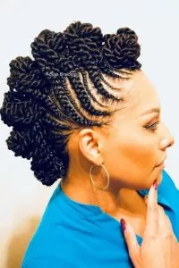 Braided Faux Hawk