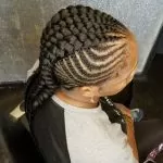 Chunky Mohawk Cornrows