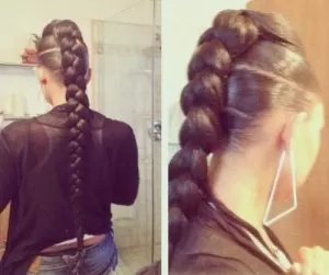 Chunky Sleek Mohawk