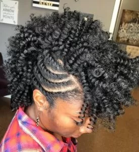 Crochet Mohawk Braids