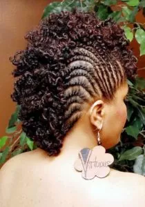Mohawk Braids Faux Hawk