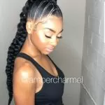 Sleek Chunky Mohawk Braid