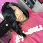 Asymmetrical Bob WIg