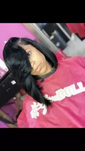 Asymmetrical Bob WIg