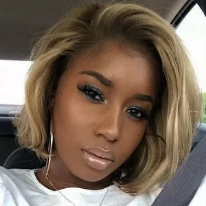 Bob-Length Blonde Wig