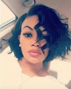 Bob Length WIg With Soft Barrel Curls